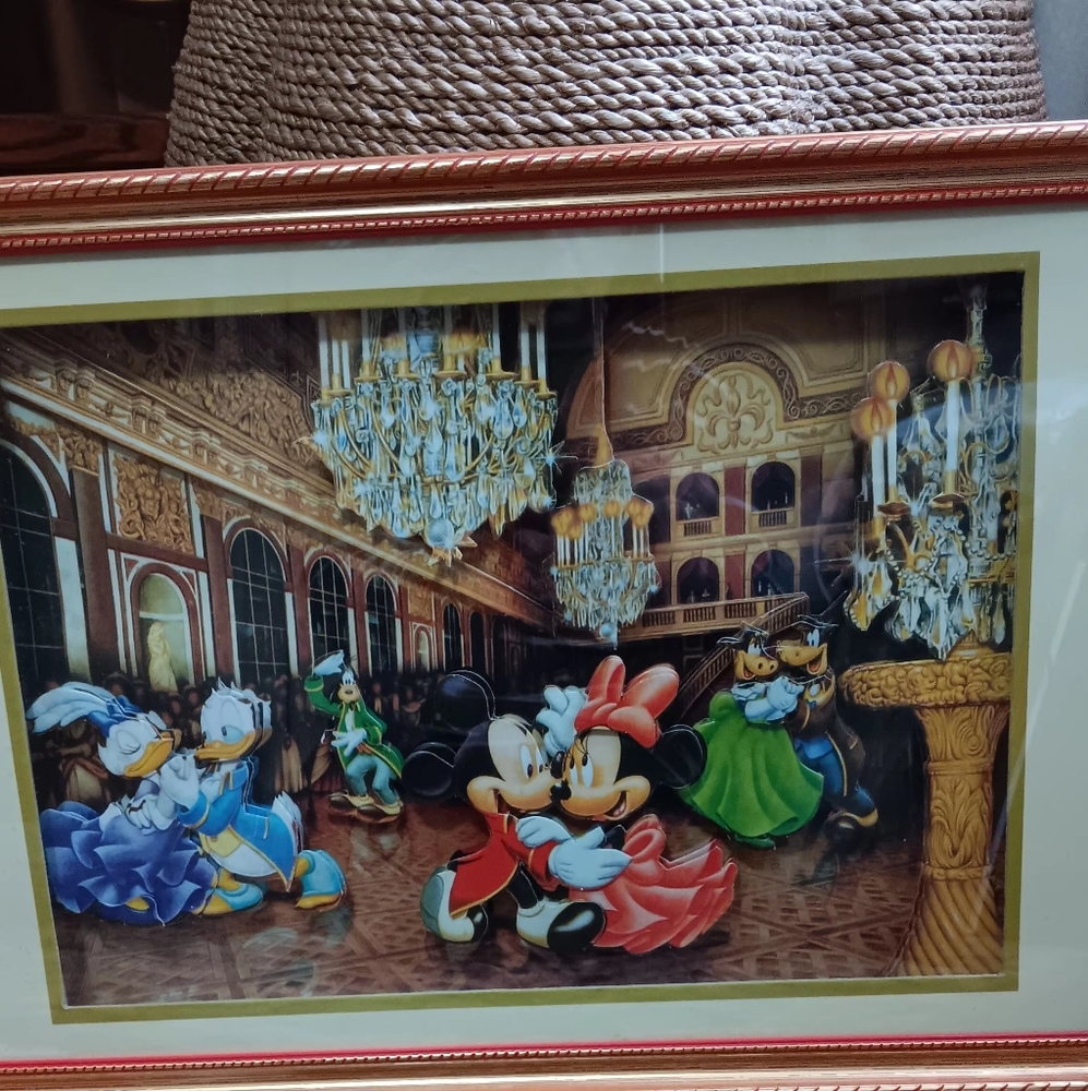 Rare Disney Shadow Box Ballroom